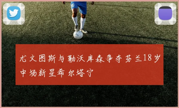 尤文图斯与勒沃库森争夺芬兰18岁中场新星希尔塔宁