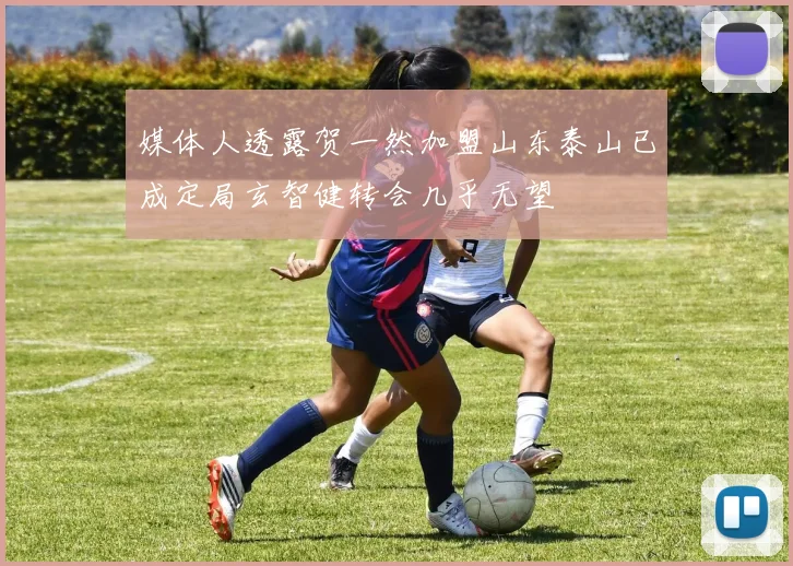 媒体人透露贺一然加盟山东泰山已成定局玄智健转会几乎无望